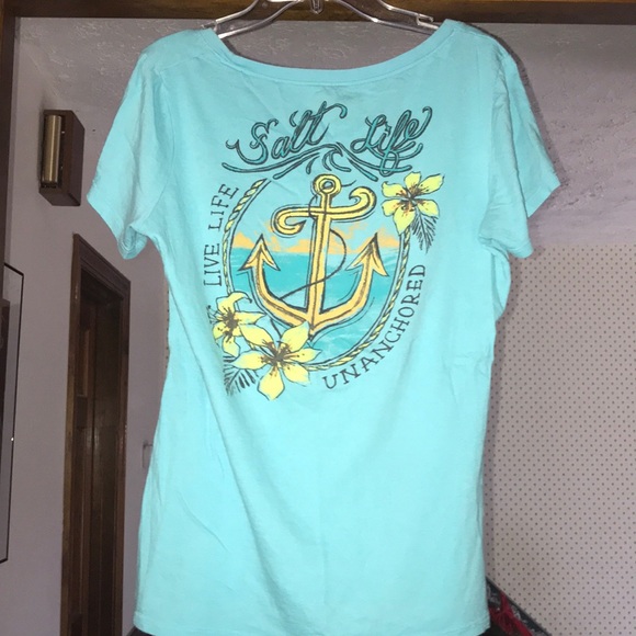 Salt life t shirt - Picture 2 of 2